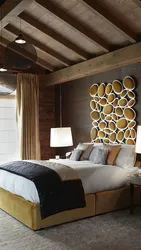 Wooden House Bedroom Ceiling Design