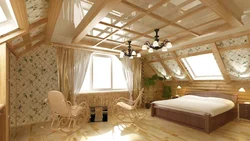 Wooden House Bedroom Ceiling Design