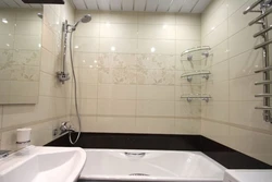 Photo Of The Bathroom In The Apartment With Real Tiles