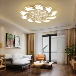 Дизайн точечных светильников в гостиной фото