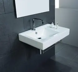 Wall mounted bathroom sink photo