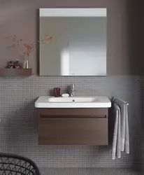 Wall mounted bathroom sink photo