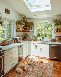 Cozy kitchen for home photo