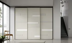 Wardrobe door design photo with mirror