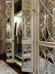 Wardrobe Door Design Photo With Mirror