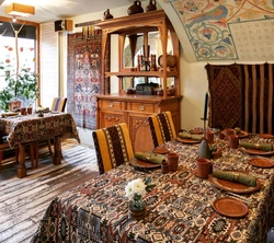 Armenian cuisine design