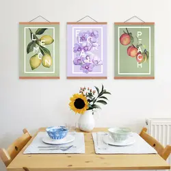 Inexpensive paintings for kitchen interior