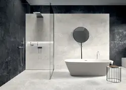 60X60 Tiles In The Bathroom Interior