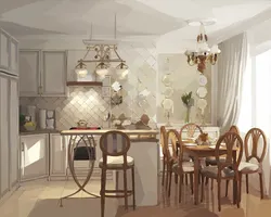 Kitchen as part of the interior
