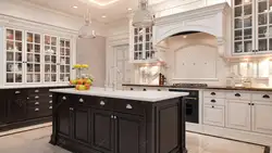 Classic Kitchen Hood In The Interior