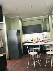 Дизайн однокомнатной квартиры с отдельной кухней фото