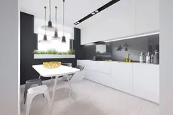 White Kitchen Minimalism Design