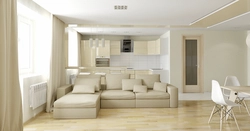 Bright Studio Living Room Design