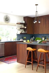 Kitchen Walnut Photo Design