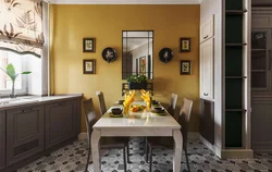 Kitchen Dining Room Wall Design