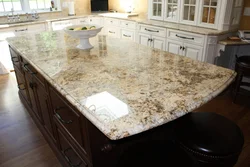 Colors of kitchen countertops photos made of marble