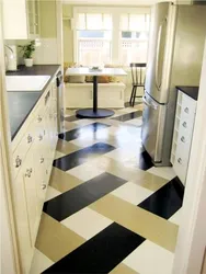 Kitchen Design Color Floor Tiles