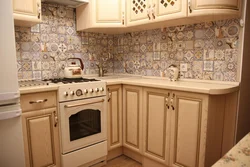 Ceramic tiles in the kitchen photo