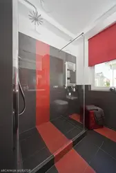 Ванна Черно Красная Дизайн