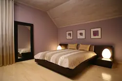 Photo of walls and ceilings in the bedroom
