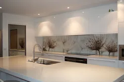 Tempered glass kitchen photo