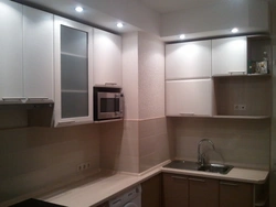 Kitchen design with box on the right