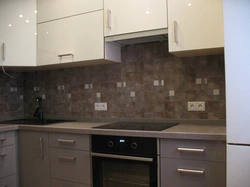 Basalt color in the kitchen interior