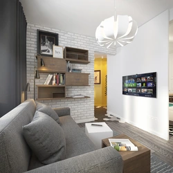 Living Room Design 38 Sq M