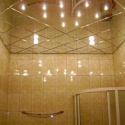 Зеркальный Потолок В Ванной Фото