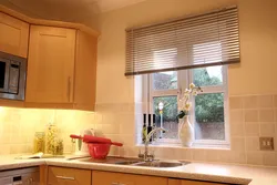 Plastic windows for the kitchen photo