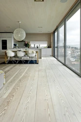Apartment Design With Wood Flooring