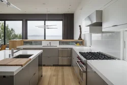 Kitchen Design With Window Minimalism