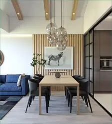Design Of Kitchen And Dining Area In The House