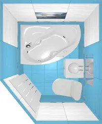 Дизайн ванной 180 на 180