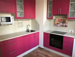 Kitchen interior with ledge photo