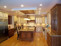 Kitchen ceiling lighting photo