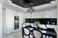 Kitchen Design With Black Ceiling