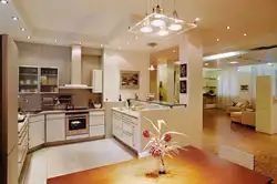 How to arrange a kitchen in a house photo
