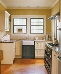 How To Arrange A Kitchen In A House Photo