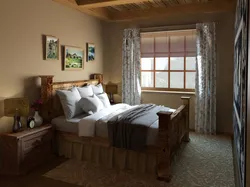 Rustic bedroom photo