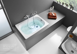 Дизайн ванной 120 см