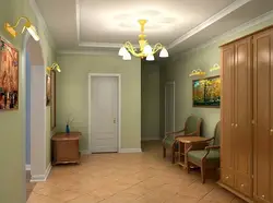 Olive hallway interior