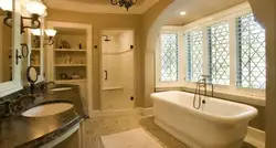 Photo of the bathroom in the middle