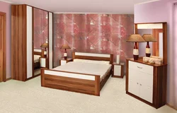 Bedroom cherry color photo
