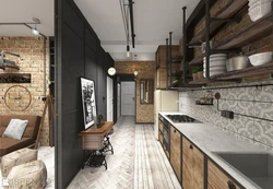 Loft kitchen design Provence