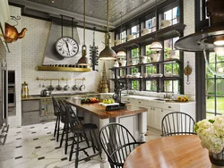 Loft kitchen design Provence