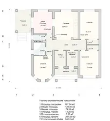 Дизайн Проект Одноэтажного Дома С 3 Спальнями