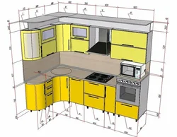 Планировка кухни дизайн проект