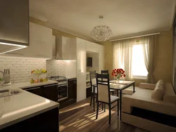 Design Project Of Apartment Kitchen