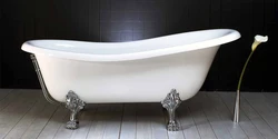 Metal bathtub design